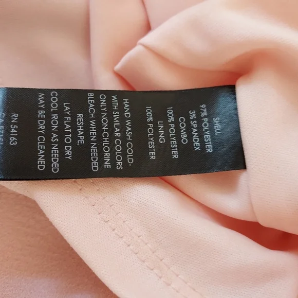 Jessica Howard Pink Sheath Lace Dress Lined Size all sales or final - Picture 8 of 16